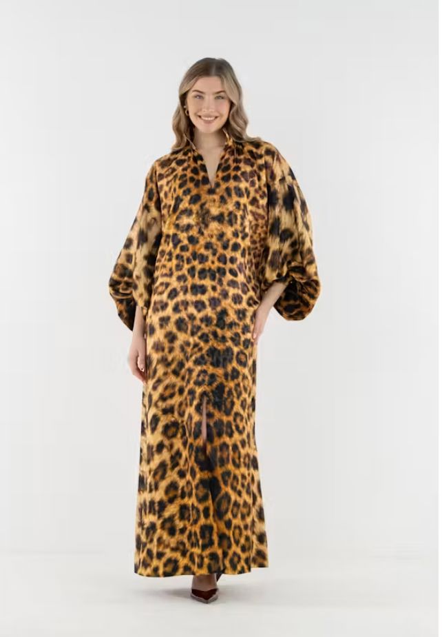 Leopard Fiona Dress - EM1106