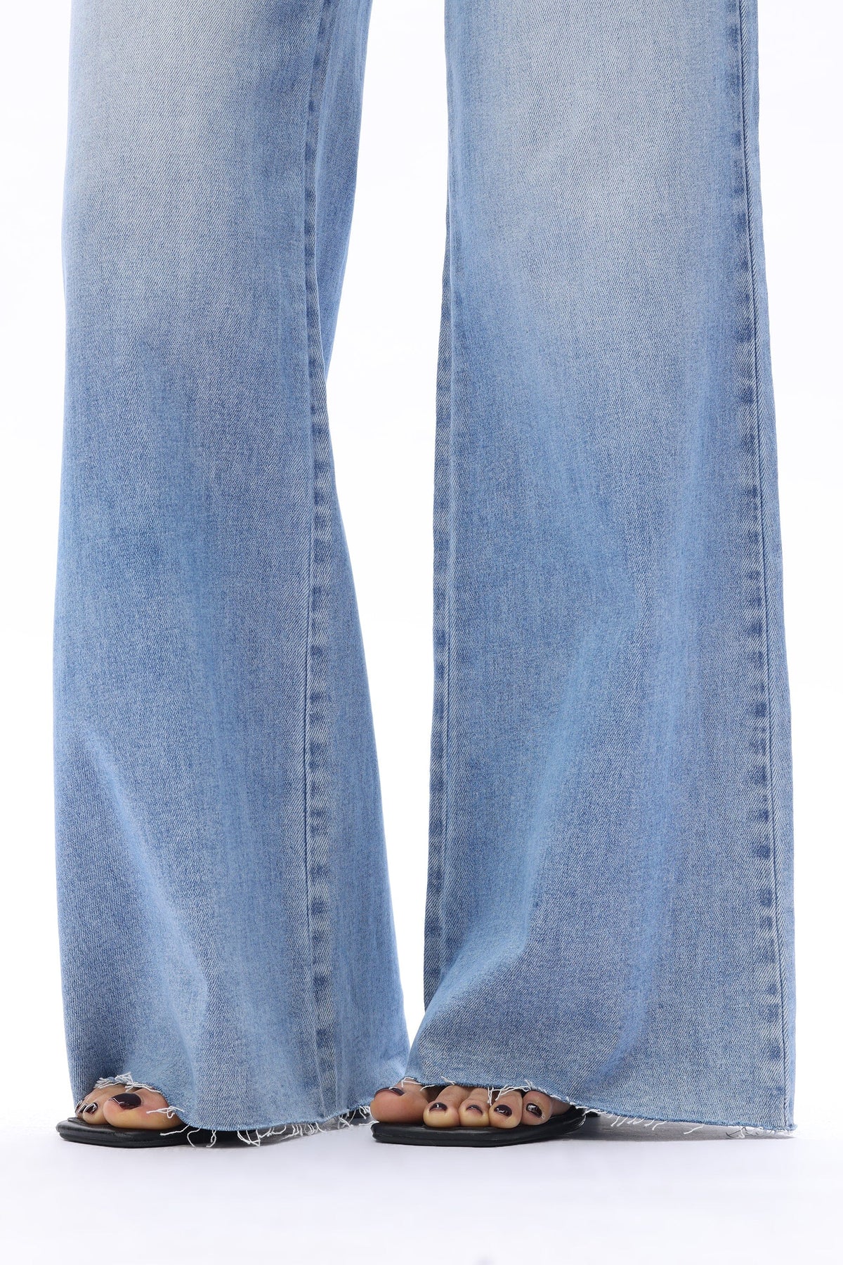 Light Blue High Rise/Wide Leg - BY8103