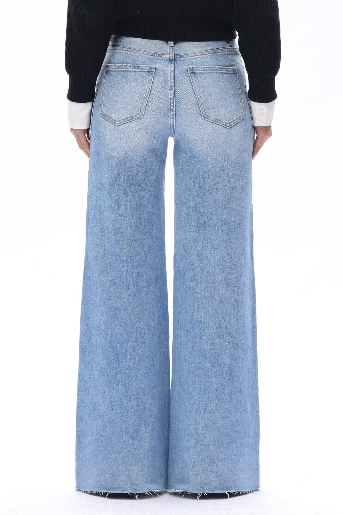 Light Blue High Rise/Wide Leg - BY8103