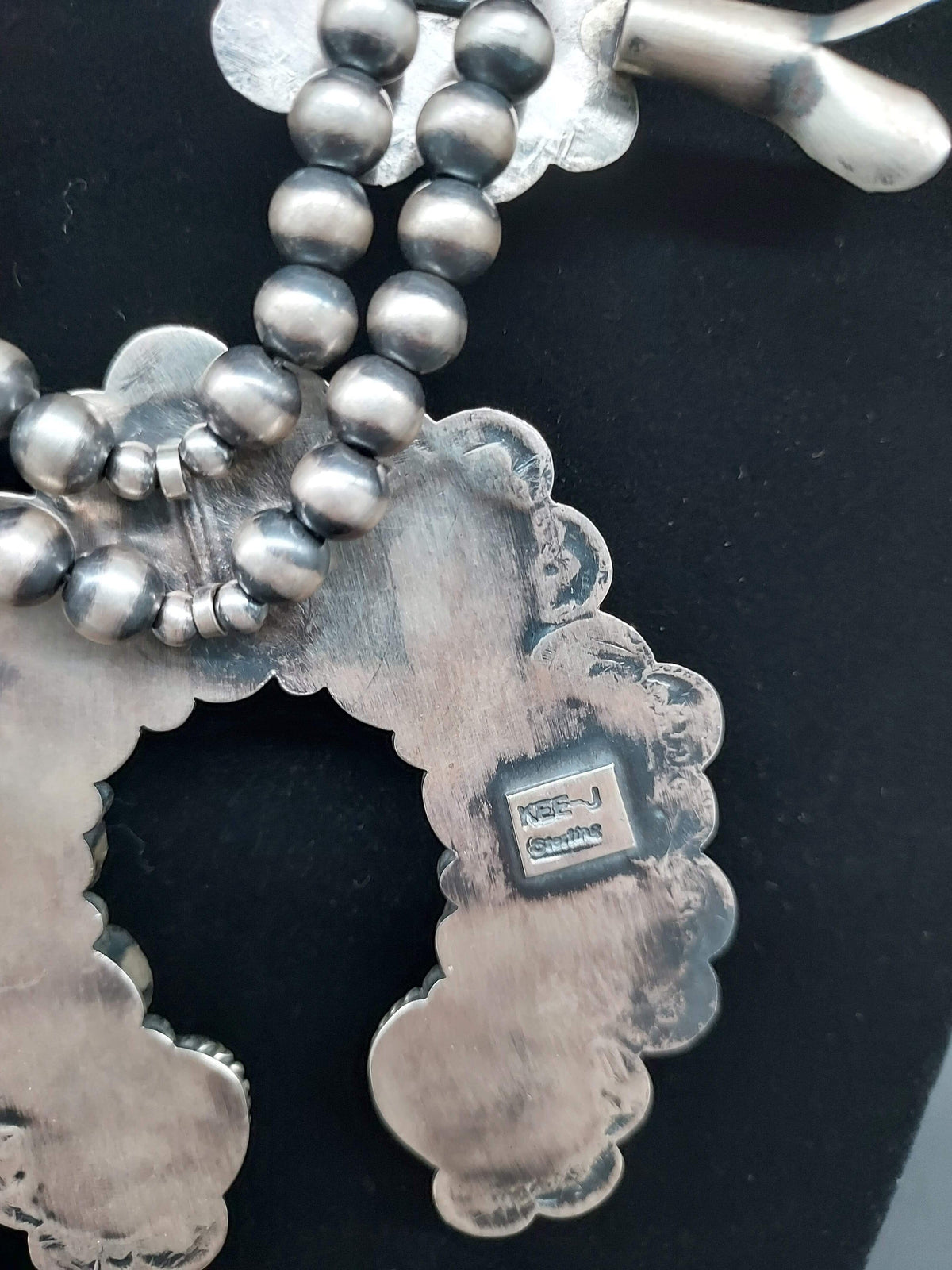 Light Blue Turquoise Squash Blossom - SQAZ72