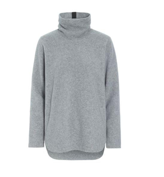 Light Grey Fleece High Neck - Henriette Steffensen - 1348LG