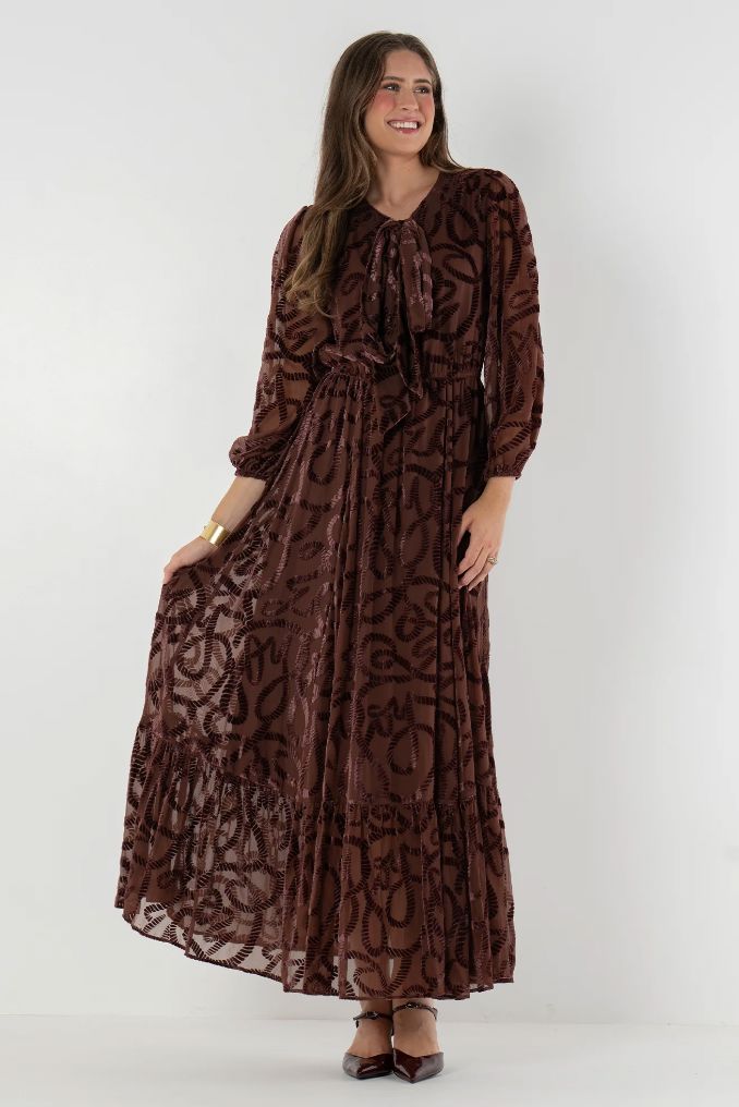 Lillian Rope Dress - Velvet - Emily McCarthy - EM486