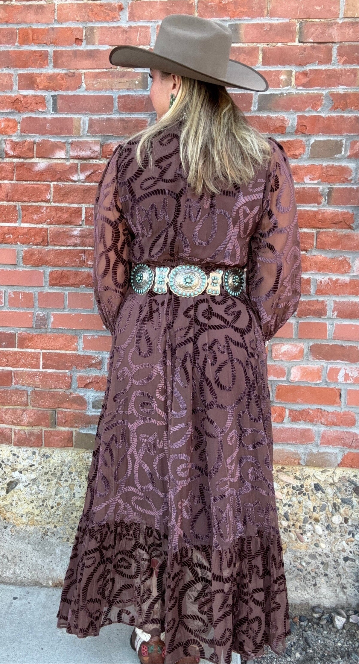 Lillian Rope Dress - Velvet - Emily McCarthy - EM486