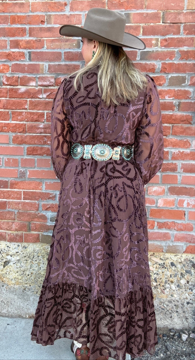 Lillian Rope Dress - Velvet - Emily McCarthy - EM486