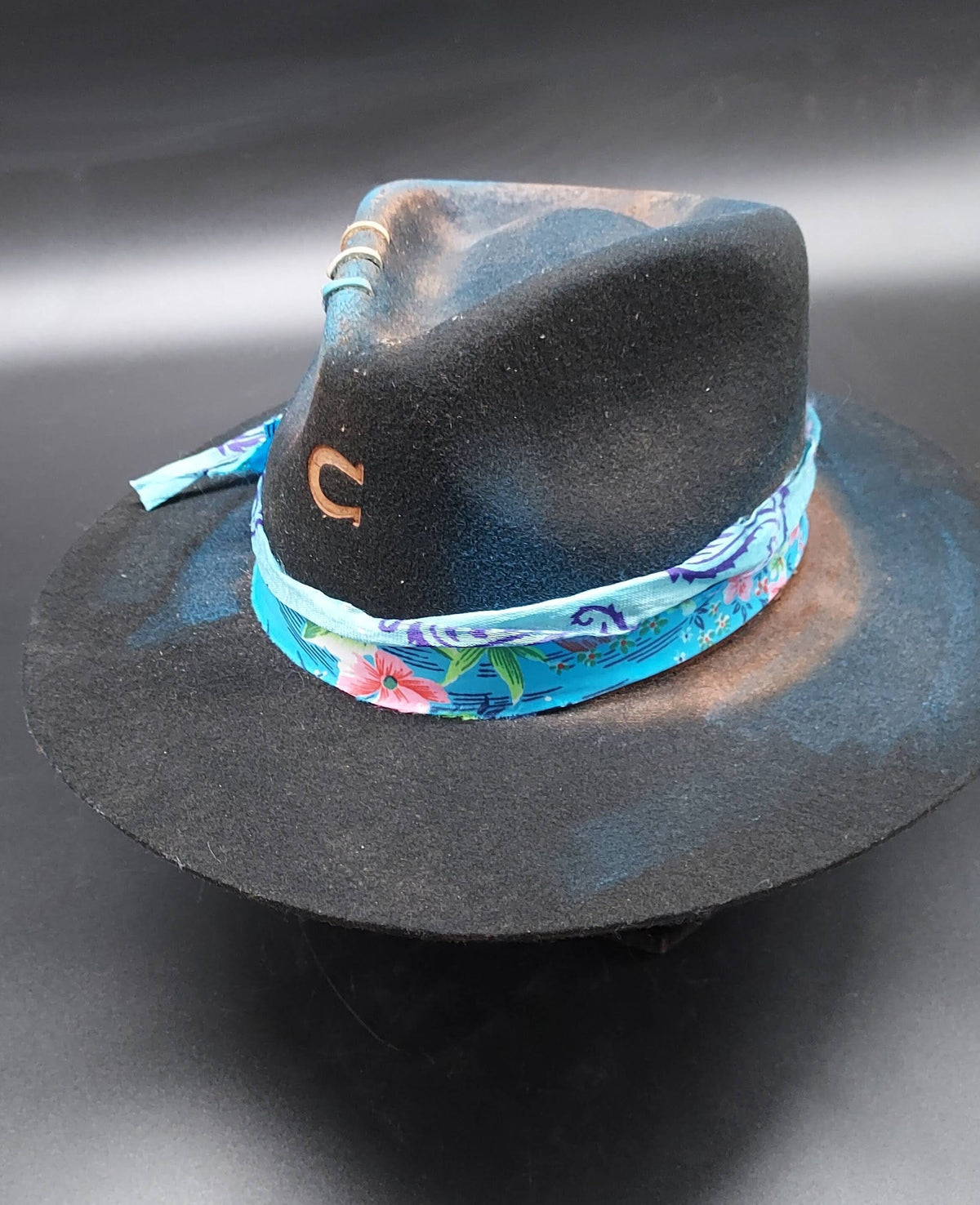 "Live Loud" Embellished Charlie 1 Horse Hat - HIML61 - Size L
