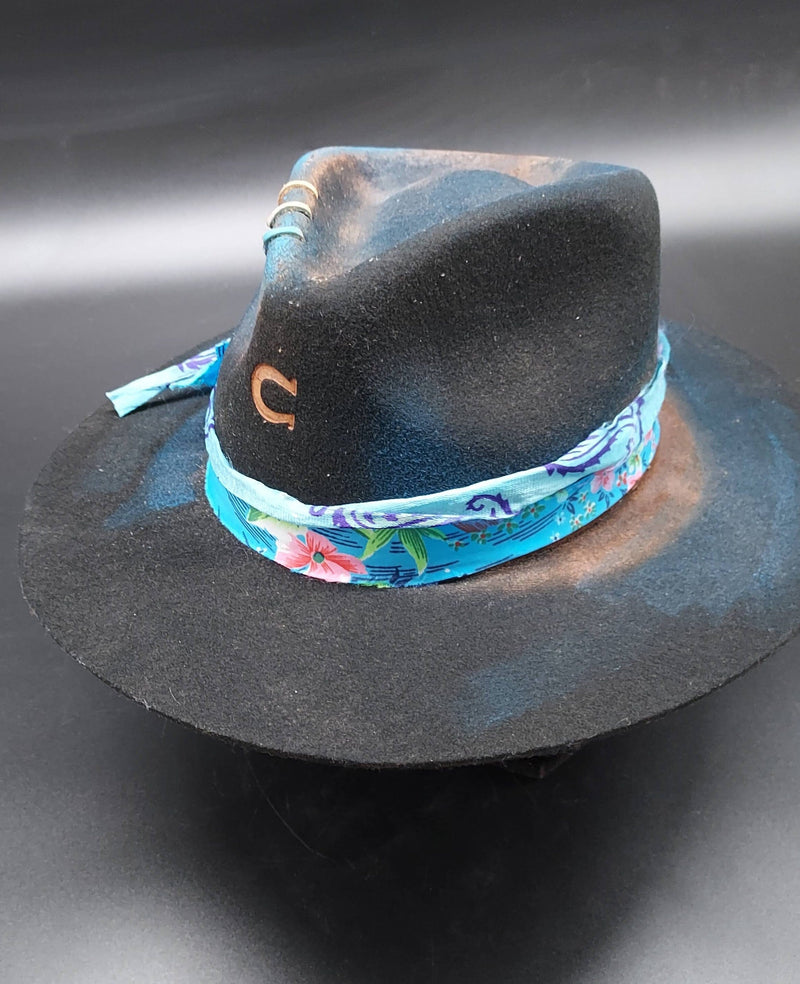 "Live Loud" Embellished Charlie 1 Horse Hat - HIML61 - Size L
