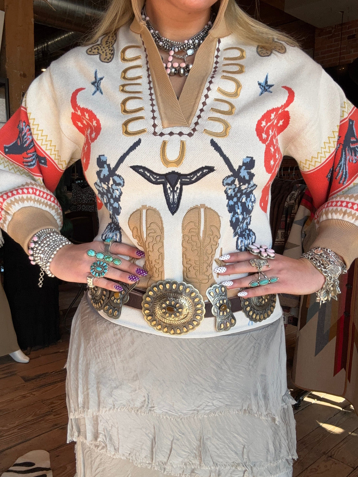 Lolli Lonestar Sweater - Emily McCarthy - EM509