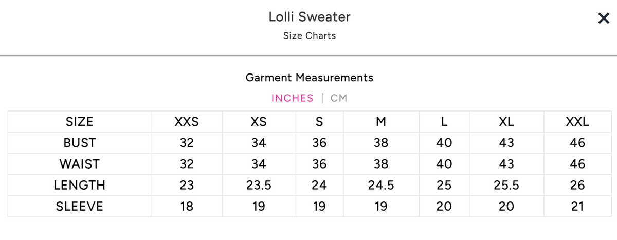 Lolli Lonestar Sweater - Emily McCarthy - EM509