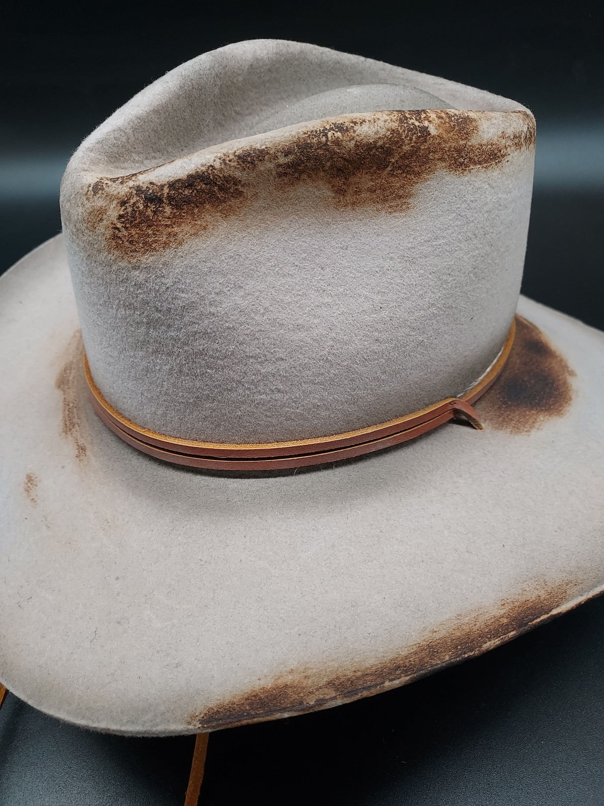 "Long Live Cowgirls" Embellished Stetson Hat - HIML58 - Size M