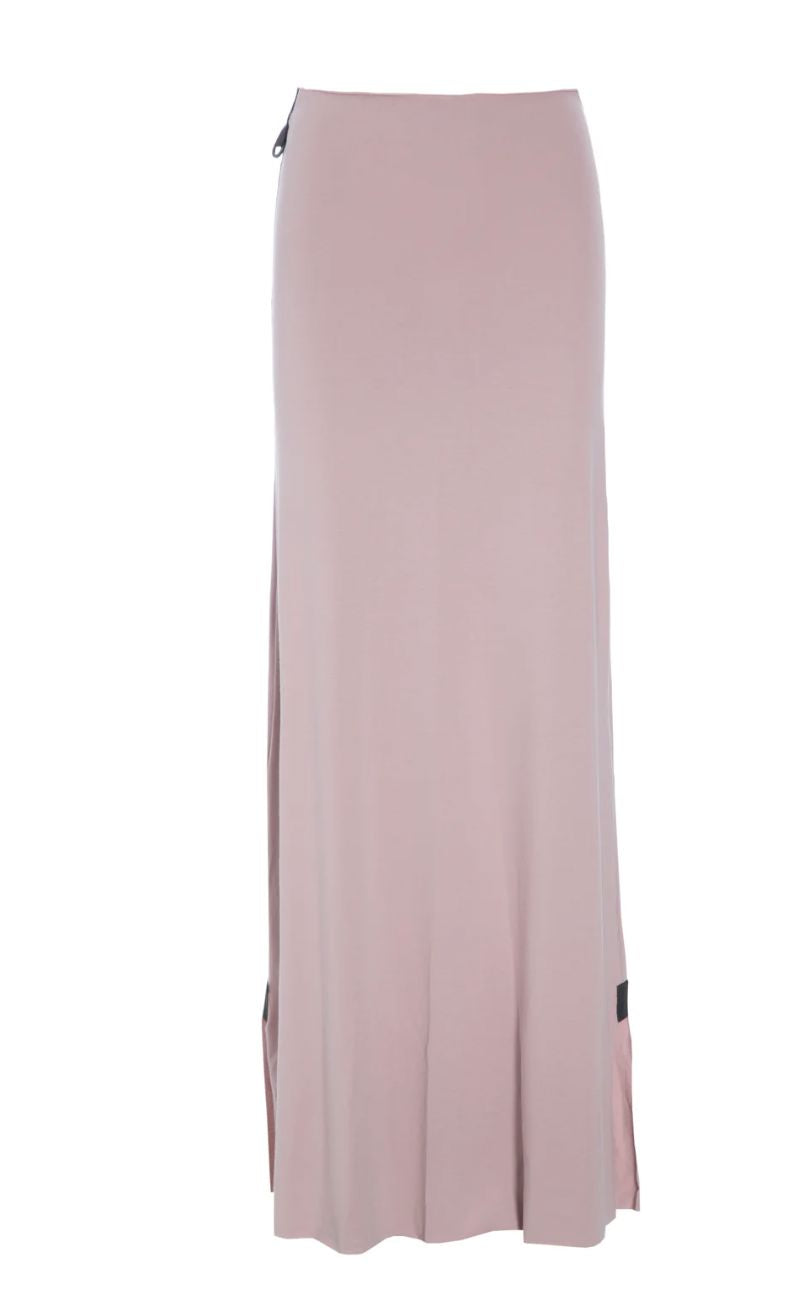 Long Skirt Jersey- Henriette Steffensen - Nude - 98033N