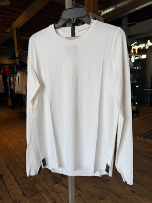 Long Sleeve Slim Fit White Top - 96091W