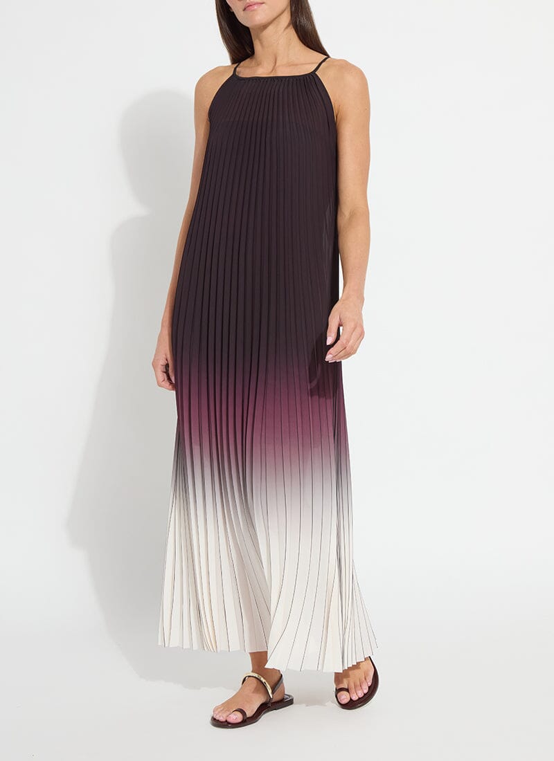 Lorena Sangria Midi Dress - Lysse - LY3910