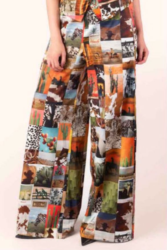 Luana West Silk Trouser - UB310W