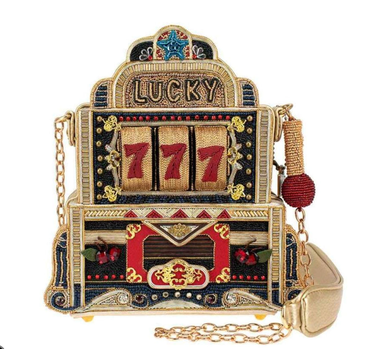 Lucky 7 Beaded Handbag - MF20510