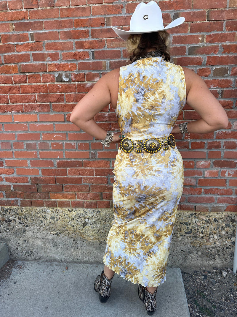 Lumine Mesh Maxi Dress - 26955