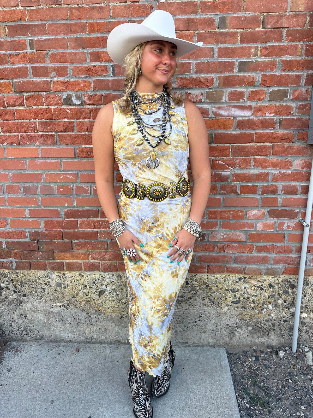 Lumine Mesh Maxi Dress - 26955