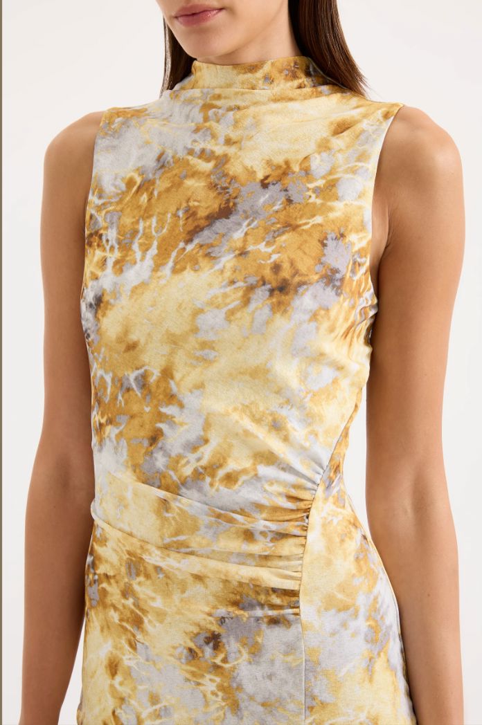 Lumine Mesh Maxi Dress - 26955