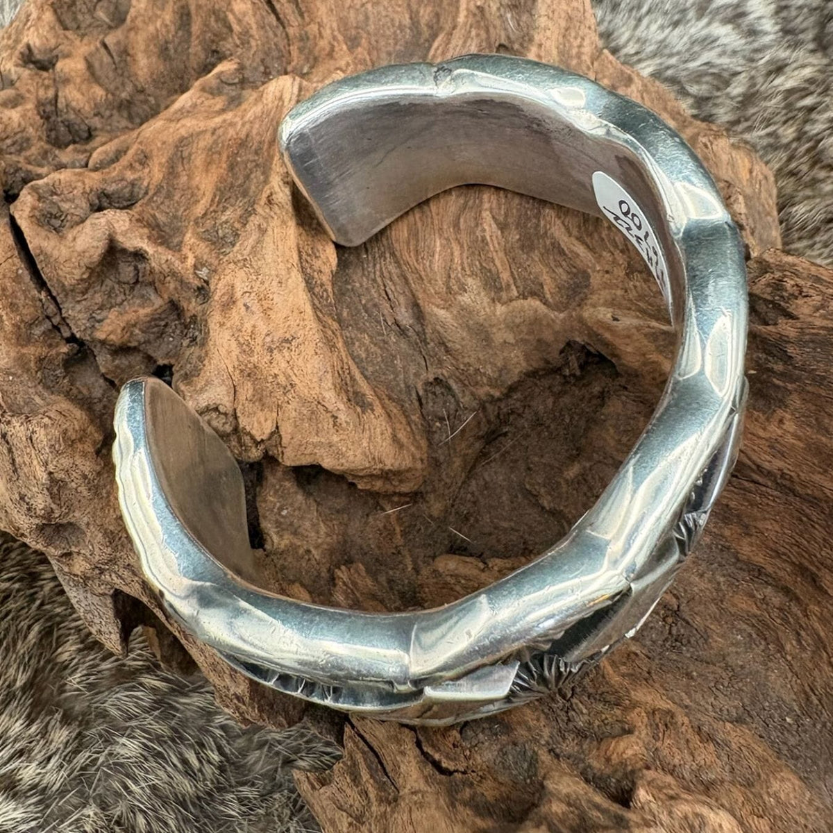 Mark Antia Thick heavy Sterling Cuff. - CMH322