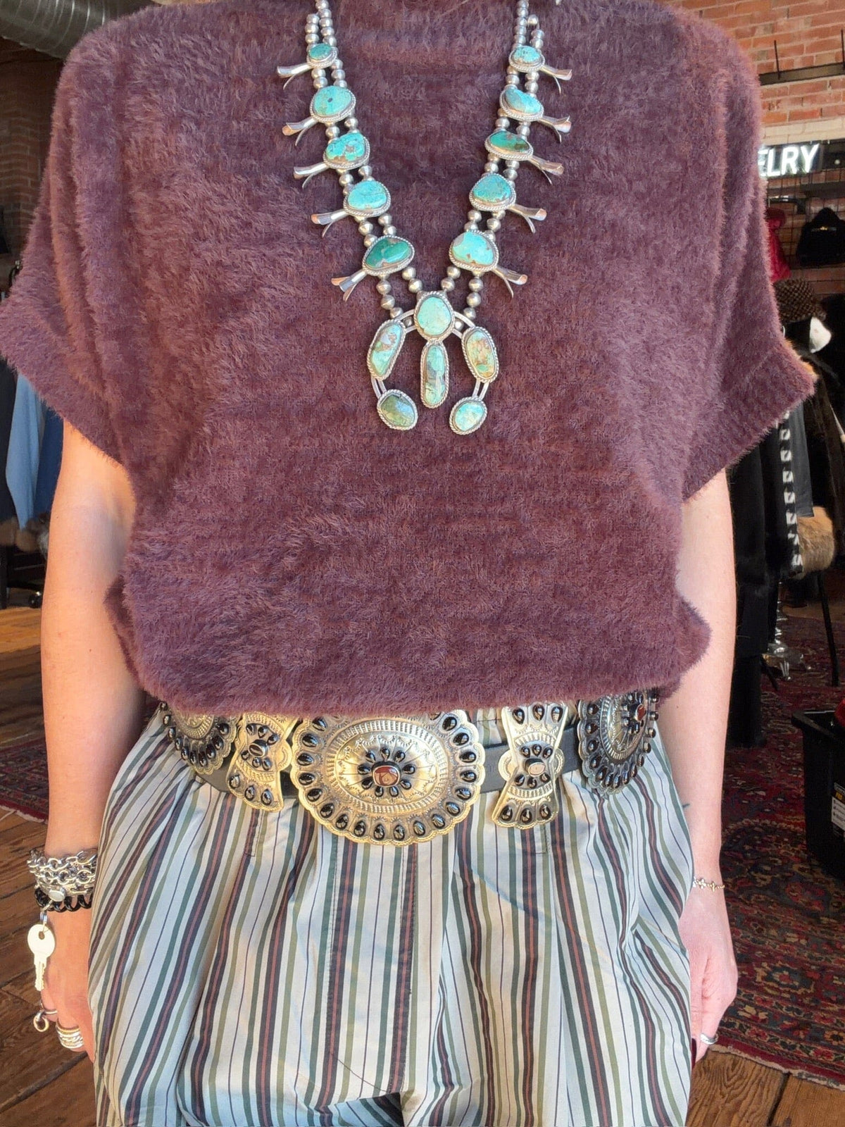 Maroon Short Sleeve Sweater - JOVMN