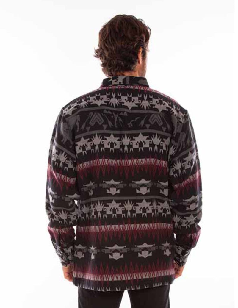 Men's Buffalo Shirt/Jacket - Grey - 5336G