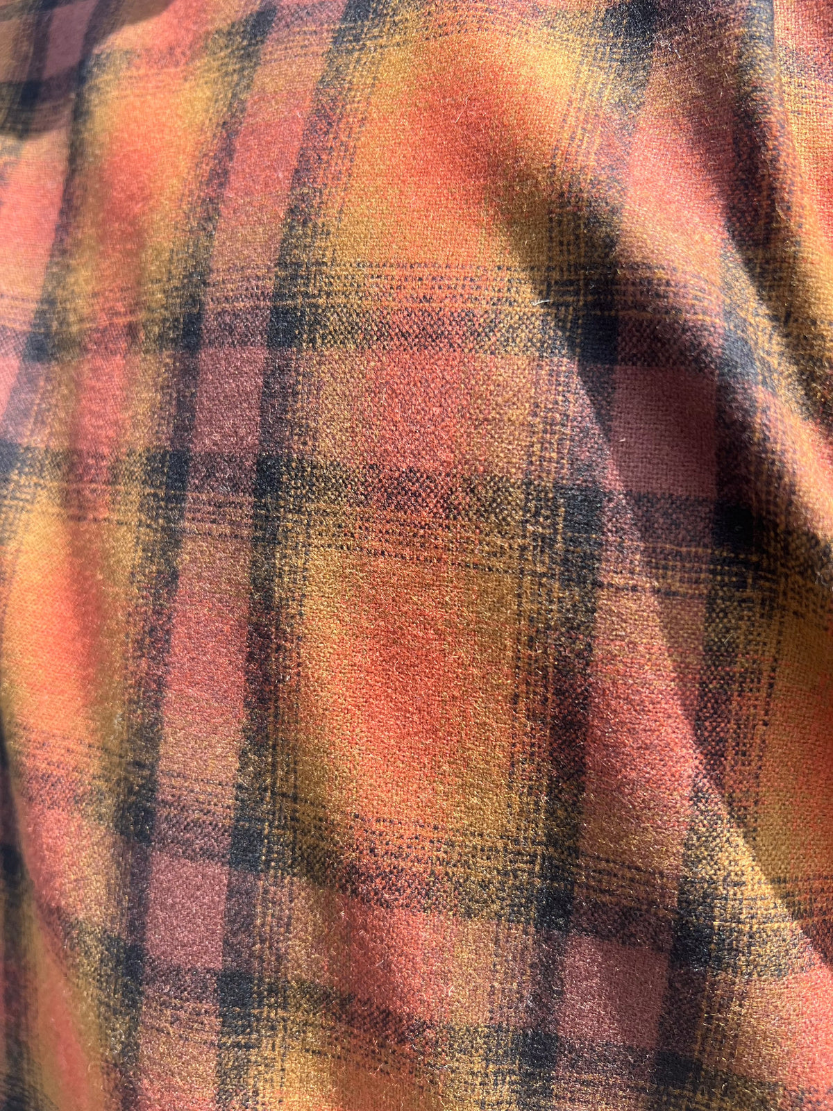 Men's Elbow Patch Trail Shirt - Brown/Brick Ombre - Pendleton - RA63893