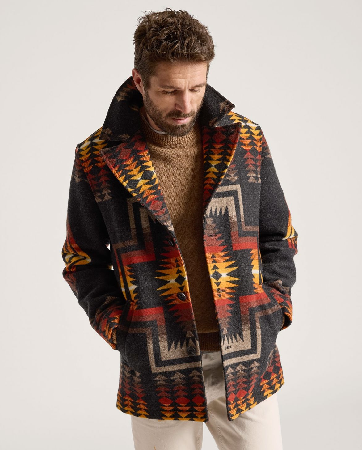 Men's Harding Heritage Wool Coat - RK1343