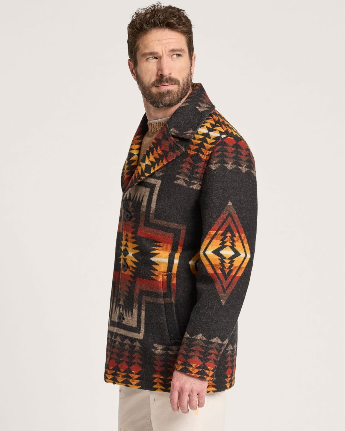 Men's Harding Heritage Wool Coat - RK1343