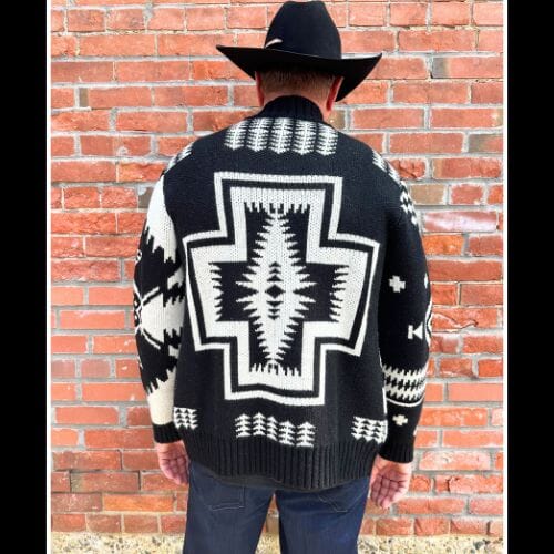 Men's Lambs Wool Cardigan - Pendleton - RF1141