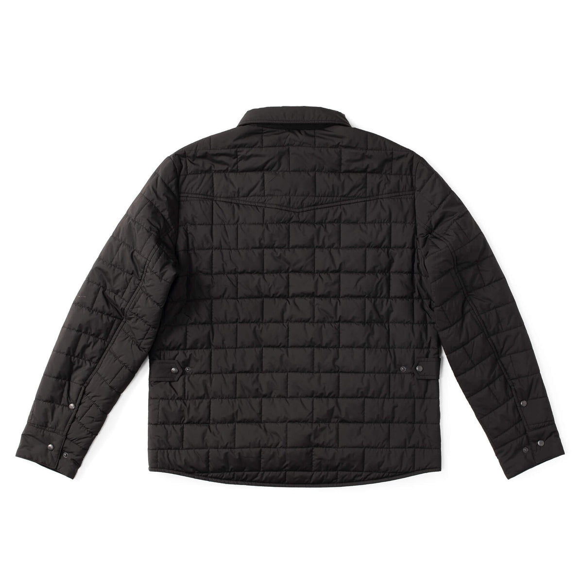 Men's Quilted Shirt/Jacket - SILVBK