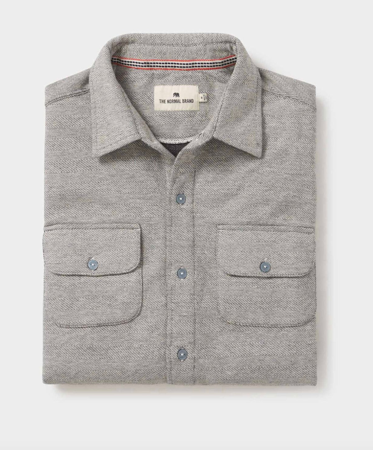 Men's Textured Knit Button Up - Graphite - SHNB9