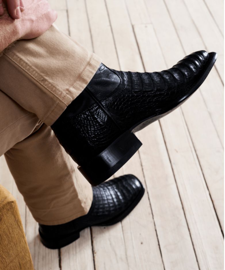 Men's The William Boots - Black Caiman - Tecovas - 10069C11