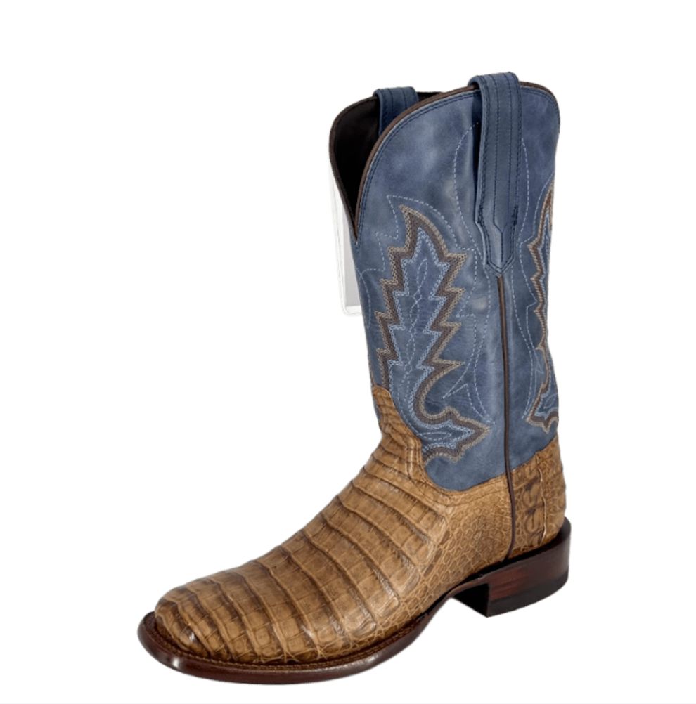 Men's The William - Toffee/Navy Caiman Boot - 11709T