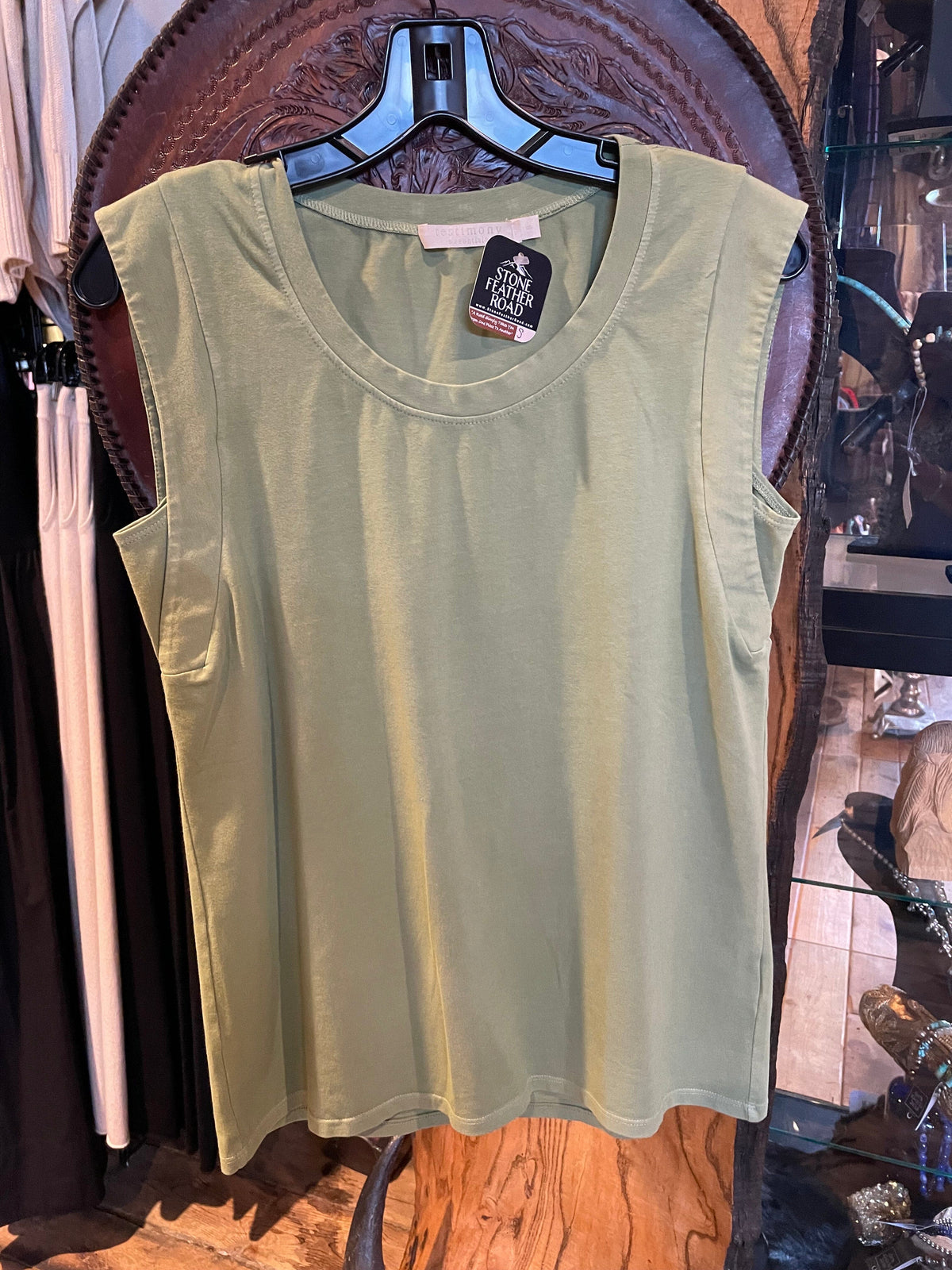 Milla Top - Sage - Testimony - T103S