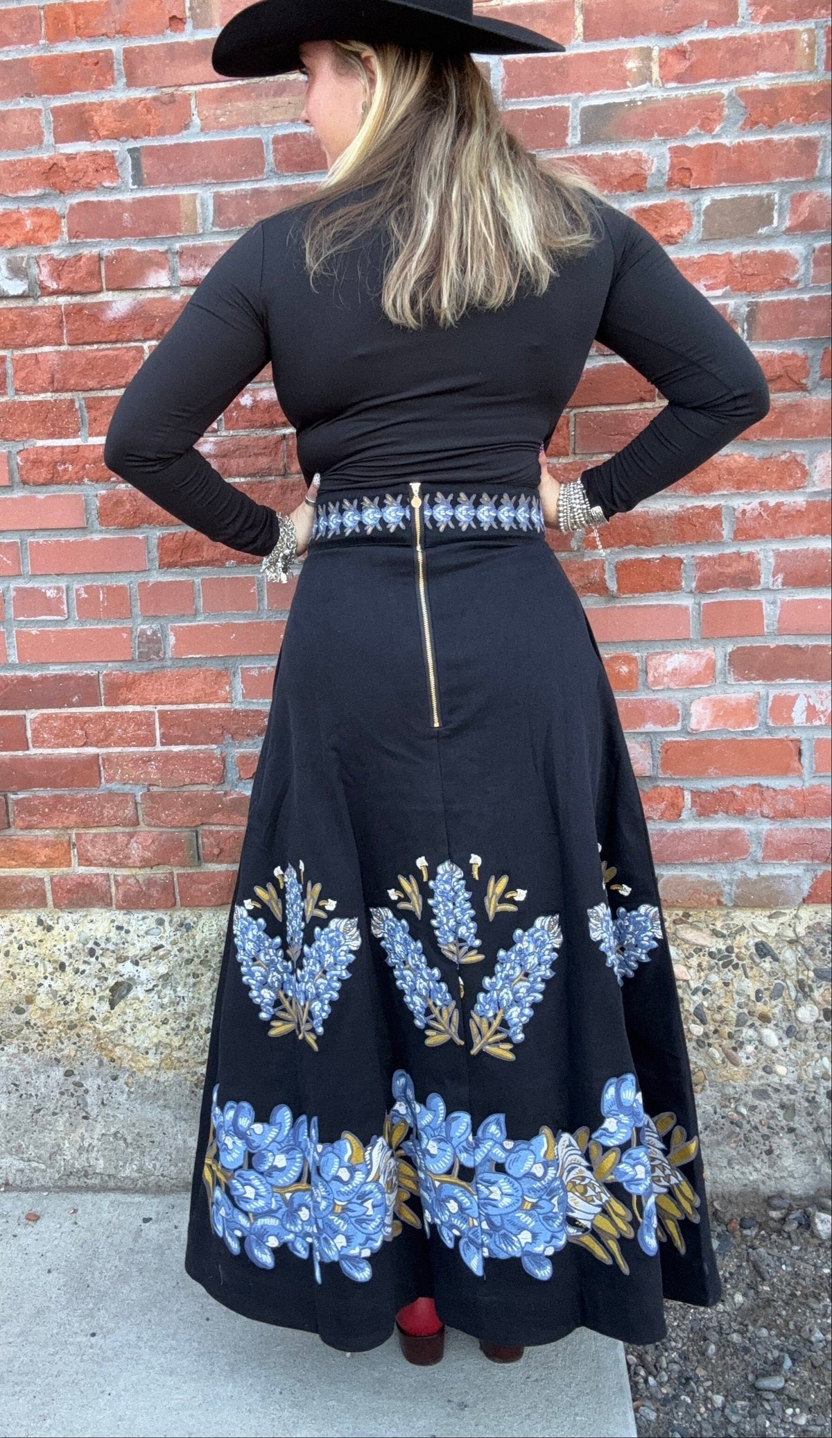 Millie Bluebonnet Skirt - Emily McCarthy - EM477