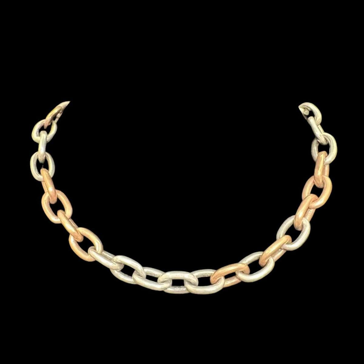 Mixed Metal 16" Chain Necklace - NLT16