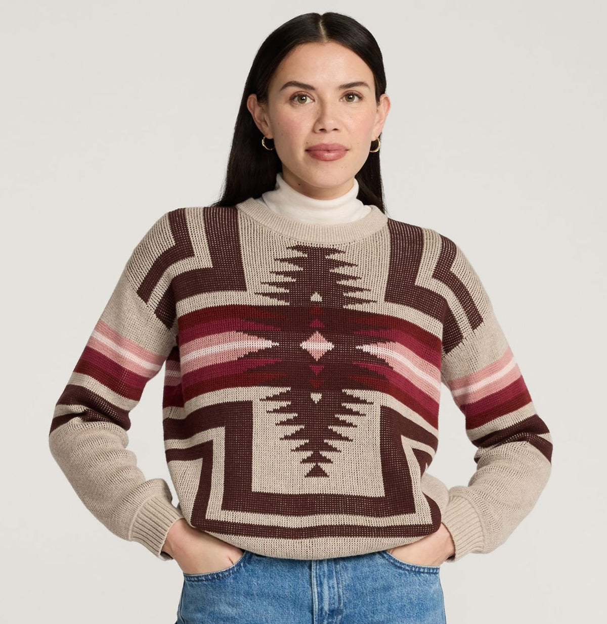 Montera Taupe Pullover - Pendleton - TC0099