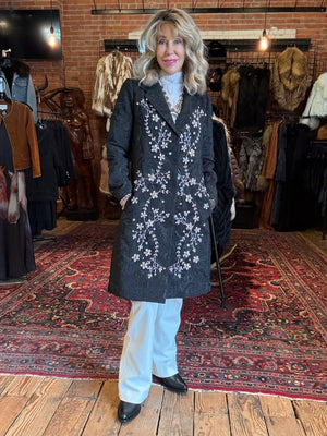 Mor Rhinestone Coat - Johnny Was - C41225