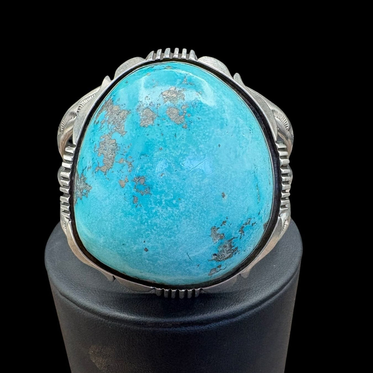 Morenci Turquoise Cuff w/ Sterling - CMH309