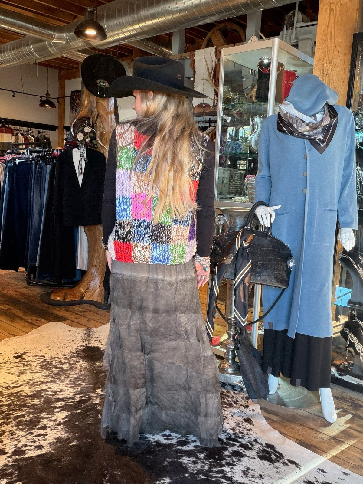 Multi Color Knit Vest - 5934M