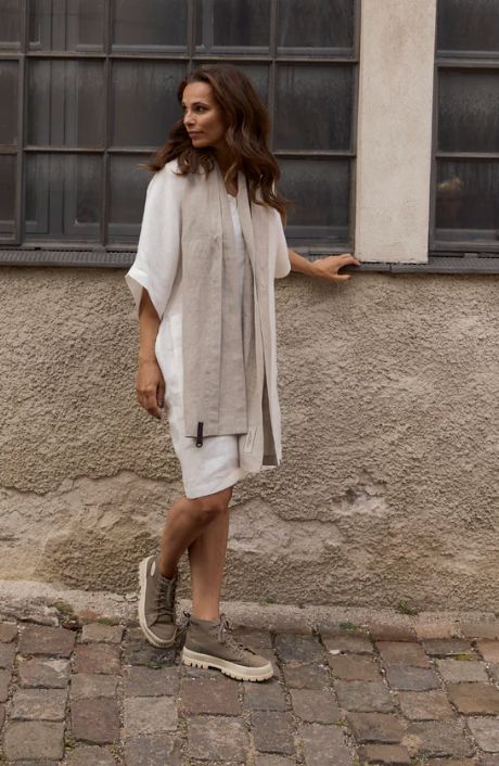 Natural Hemp Scarf - Henriette Steffensen - 84002N