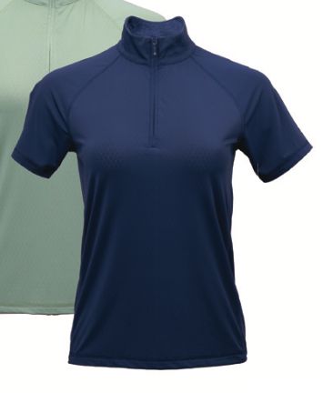 Navy 3/4 Zip Performance Shirt - 42251N