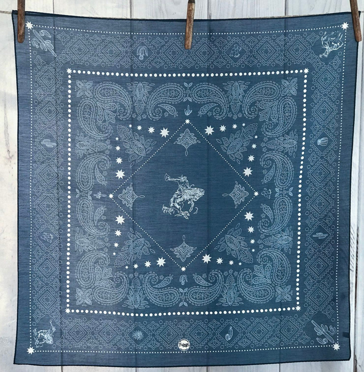 Navy Bandito 26" Bandana - BNDF-0085