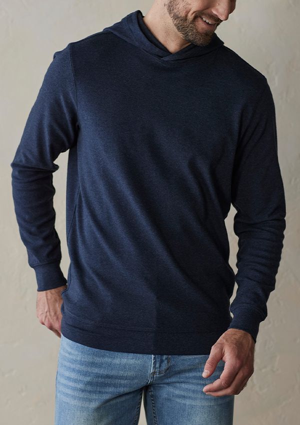 Navy Essential Men's Hoodie - SHNB14