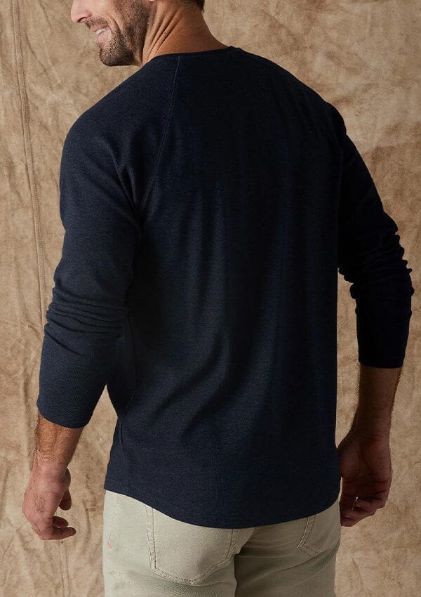 Navy Everyday Henley - SHNB16