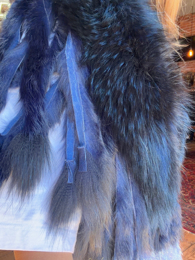 Navy Fur Collar - MKCOLR-NV