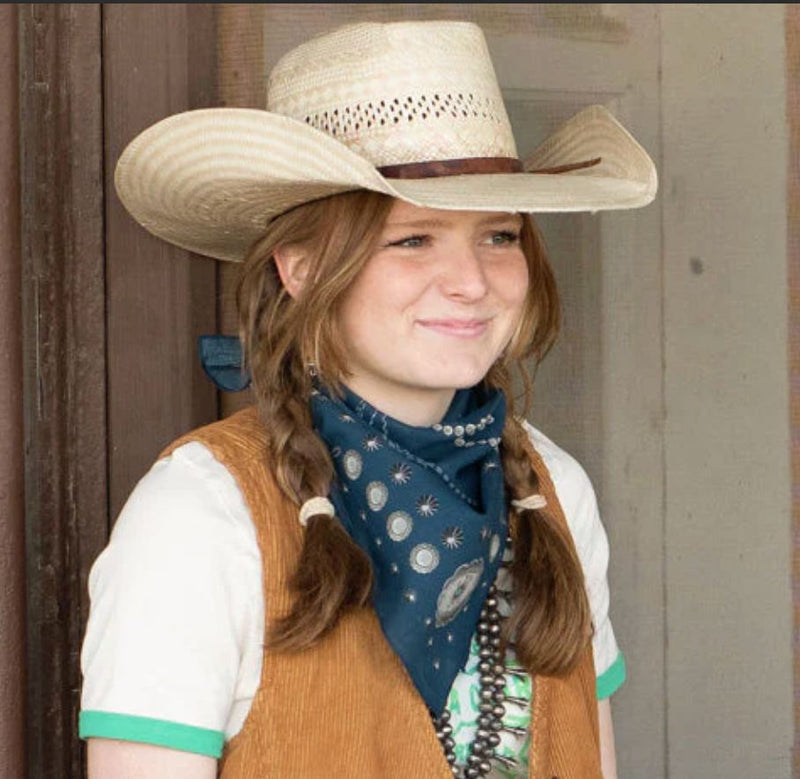 Navy Howdy 23" Bandana - BNDF-0110