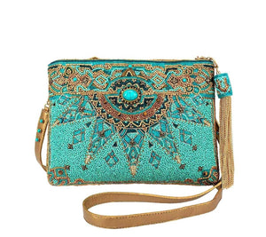 New Day Beaded Crossbody Bag - MFS001824
