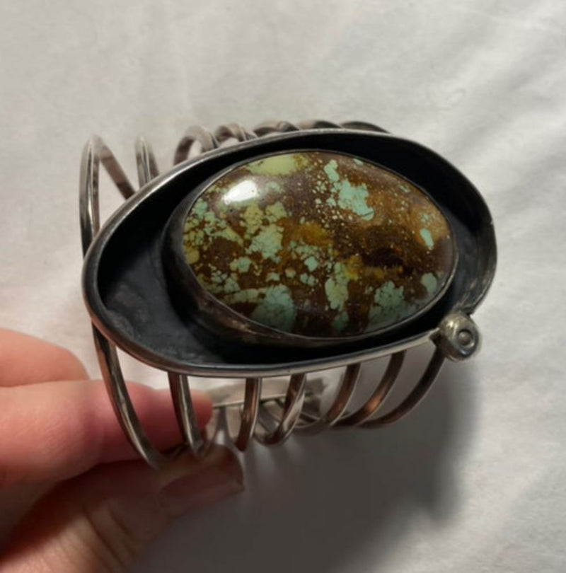 Number 8 Turquoise Cuff - CVO8