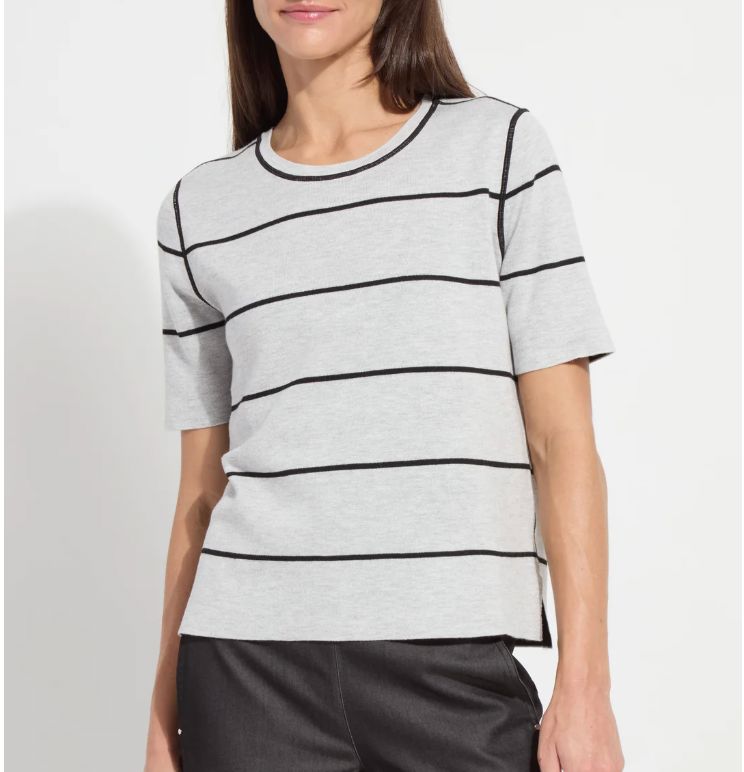 Odessa Reversible Knit Tee - LY3805