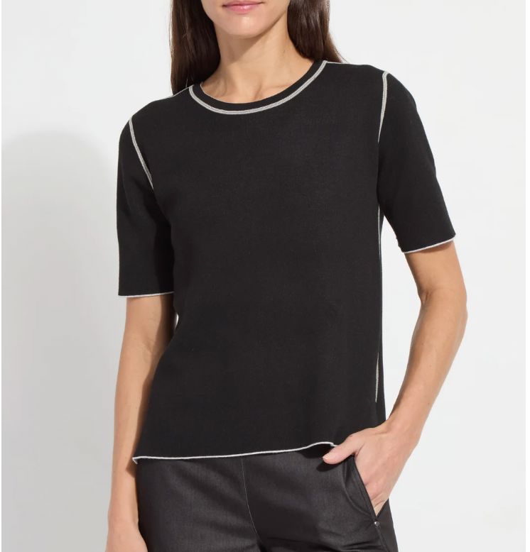 Odessa Reversible Knit Tee - LY3805